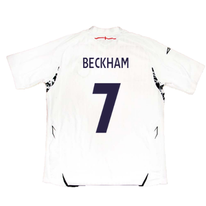 England 2007-09 Home Shirt (XXL) (Excellent) (BECKHAM 7)_2