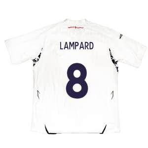 England 2007-2009 Home Shirt (L) (Very Good) (LAMPARD 8)_2