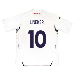 England 2007-2009 Home Shirt (XXL) (LINEKER 10) (Fair)_1