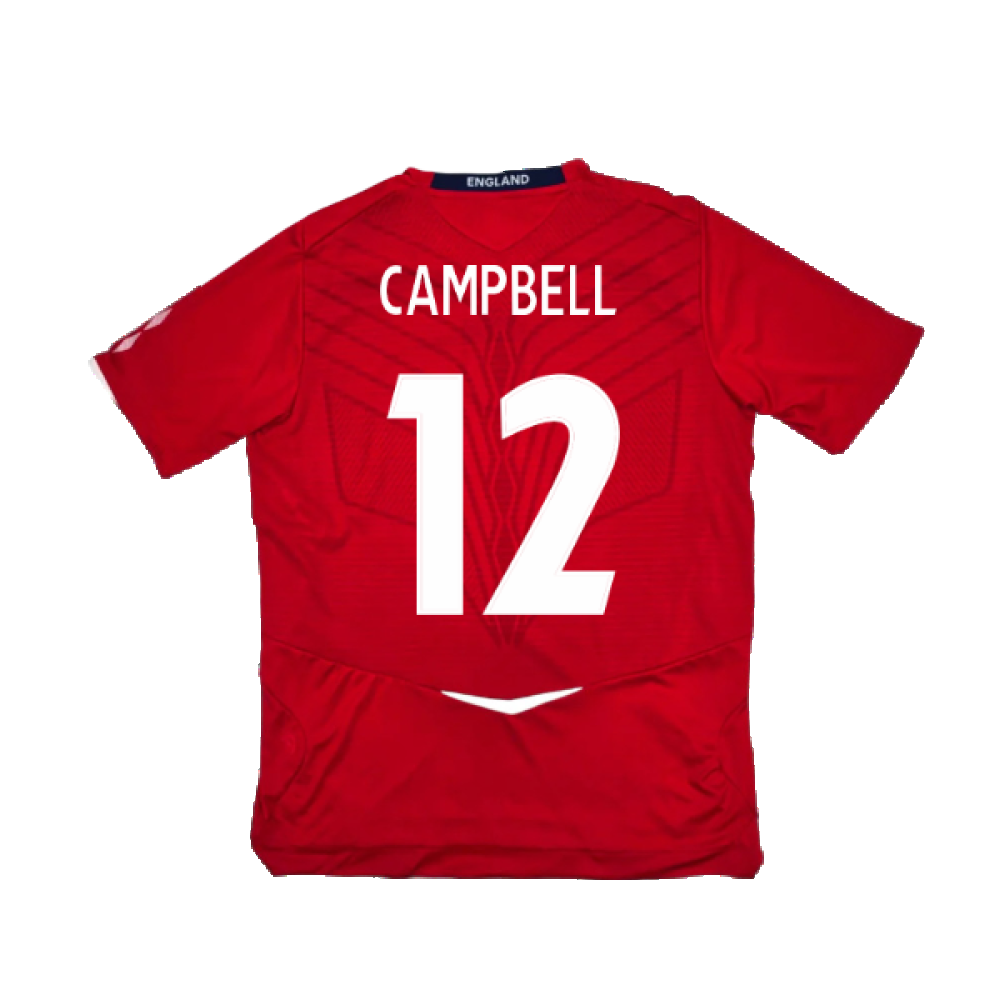 England 2008-10 Away Shirt (XL) (Very Good) (CAMPBELL 12)_1