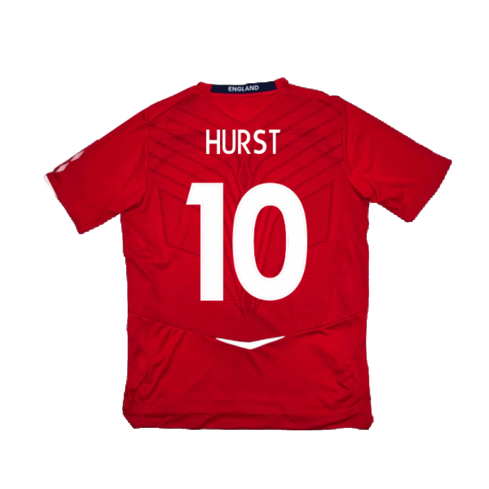 England 2008-10 Away Shirt (S) (Excellent) (HURST 10)_1