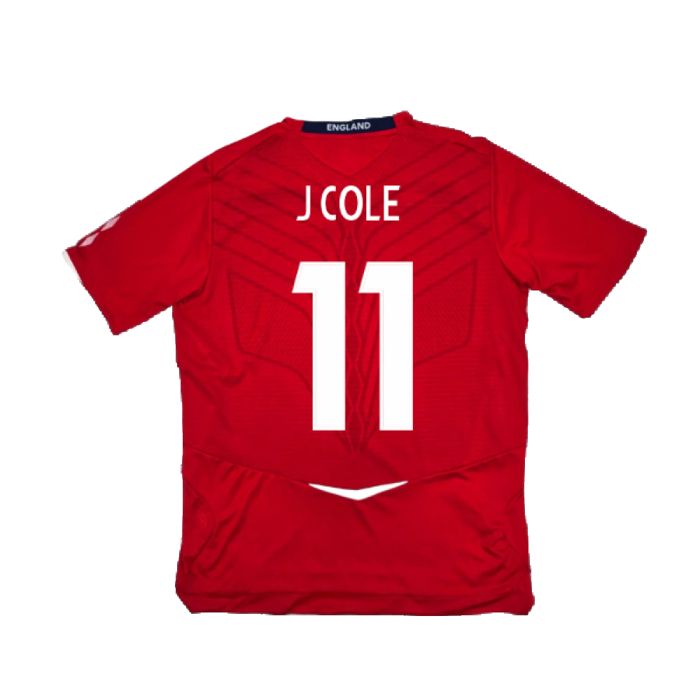 England 2008-10 Away Shirt (XL) (Very Good) (J COLE 11)_1