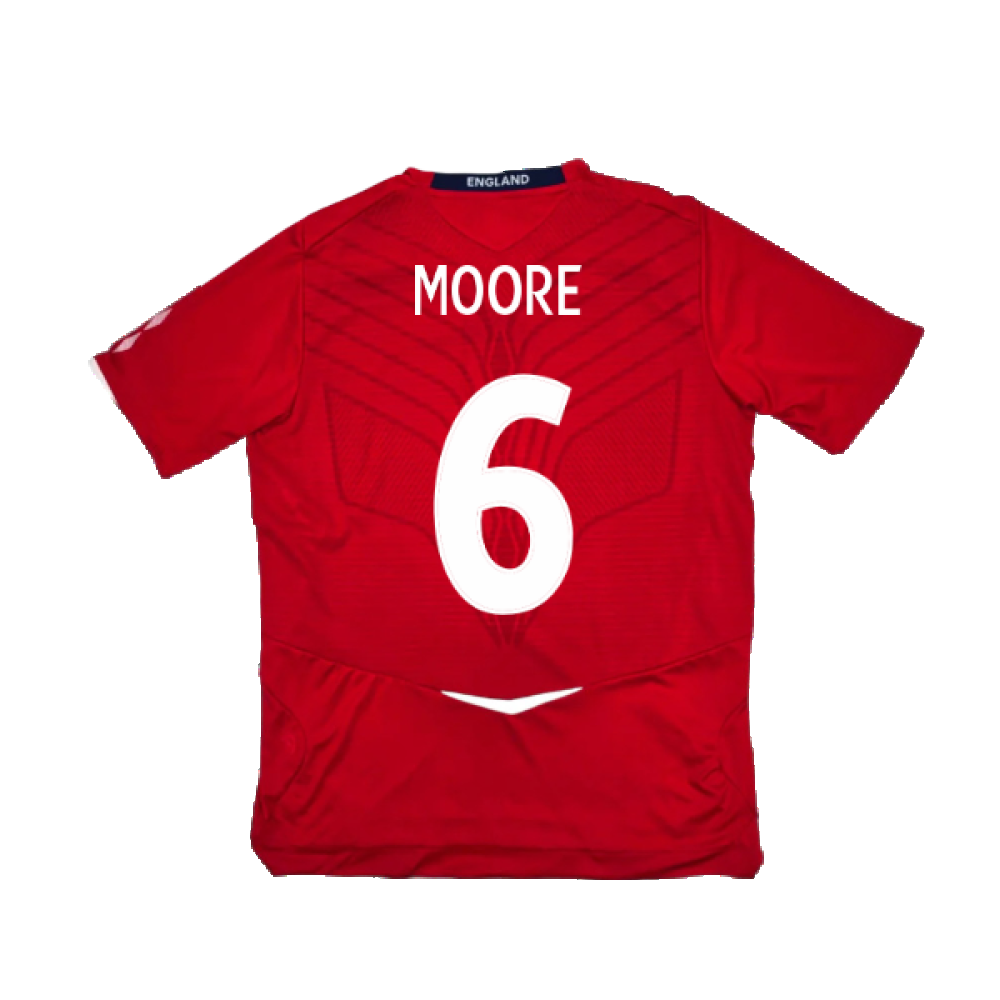 England 2008-10 Away Shirt (S) (Excellent) (MOORE 6)_1