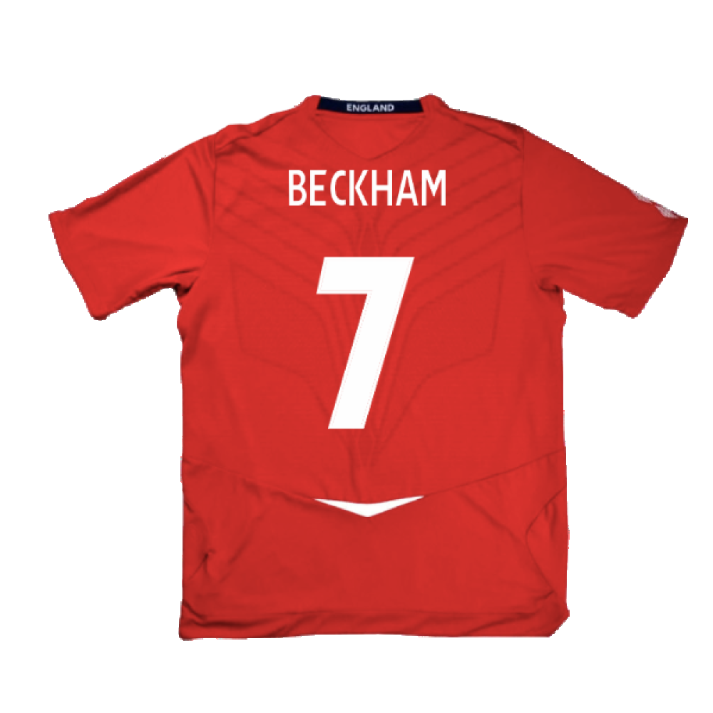 England 2008-10 Away Shirt (Very Good) (BECKHAM 7)_2