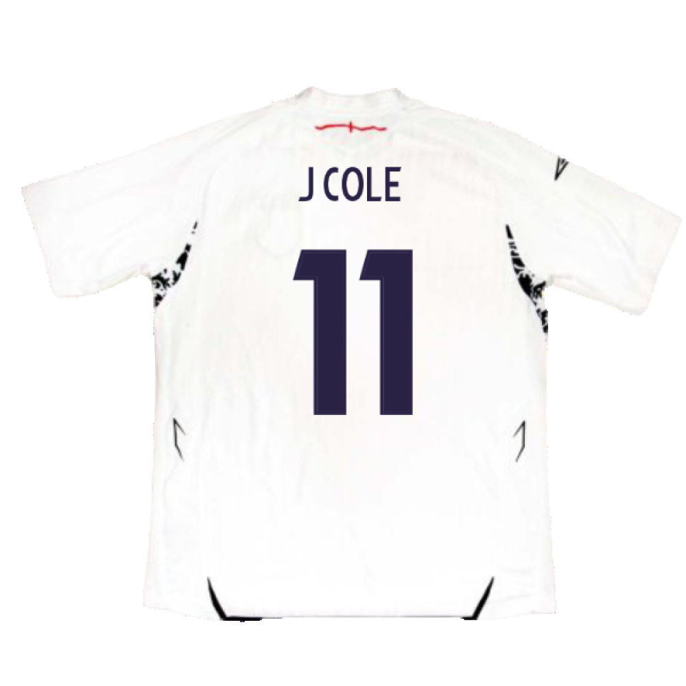 England 2007-2009 Home Shirt (L) (Excellent) (J COLE 11)_1
