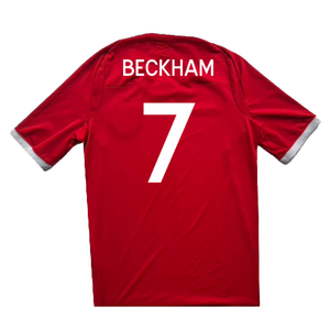 England 2009-10 Away Shirt (XL) (Excellent) (BECKHAM 7)_1