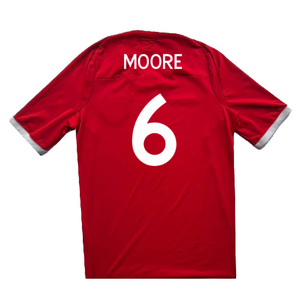 England 2009-10 Away Shirt (M) (Excellent) (Moore 6)_1