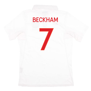 England 2009-10 Home (XL) (Excellent) (BECKHAM 7)_1