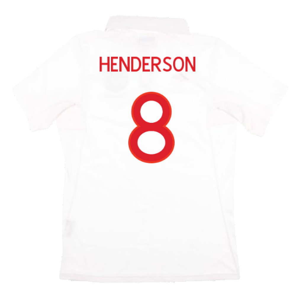 England 2009-10 Home (XL) (Excellent) (HENDERSON 8)_1