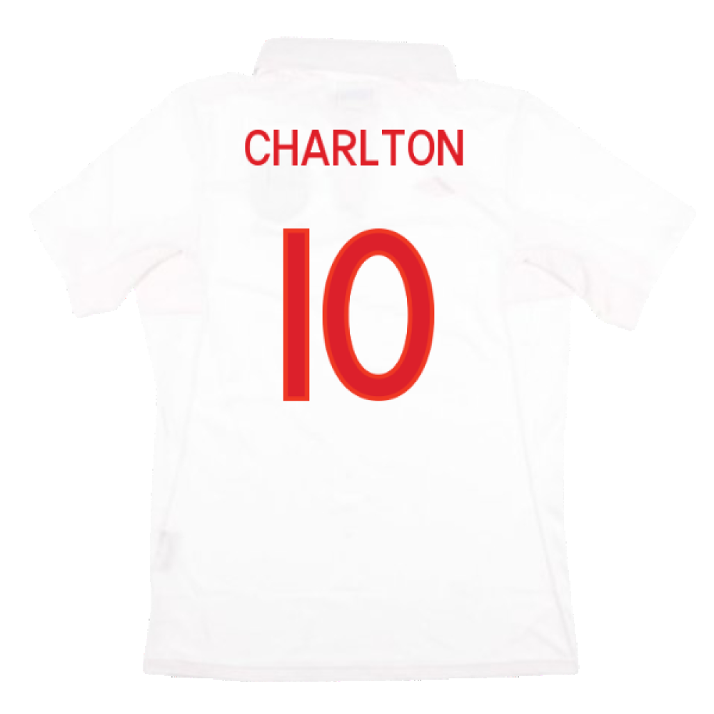 England 2009-10 Home Shirt (With South Africa Badge Detail) (Medium Boy) (Very Good) (Charlton 10)_1