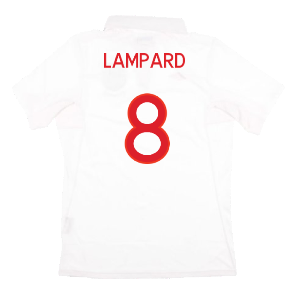 England 2009-10 Home Shirt (With South Africa Badge Detail) (XL) (Mint) (Lampard 8)_1