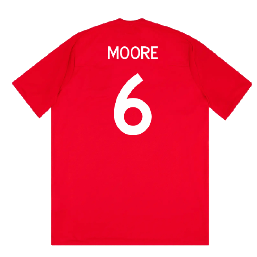 England 2010-11 Away Shirt (South Africa Badge Detail) (XXL) (Excellent) (Moore 6)_1
