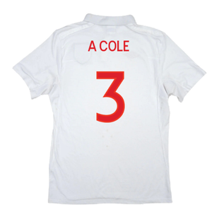 England 2010-2011 Home Shirt (XL) (Excellent) (A COLE 3)_1