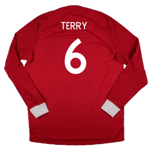 England 2010-2011 Away L/S Shirt (L) (Excellent) (TERRY 6)_1