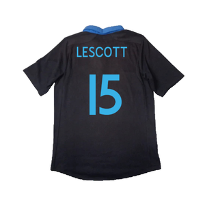 England 2011-12 Away Shirt (L) (Very Good) (Lescott 15)_1