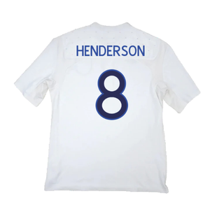 England 2009-10 Home Shirt (XXL) (Fair) (Henderson 8)_1