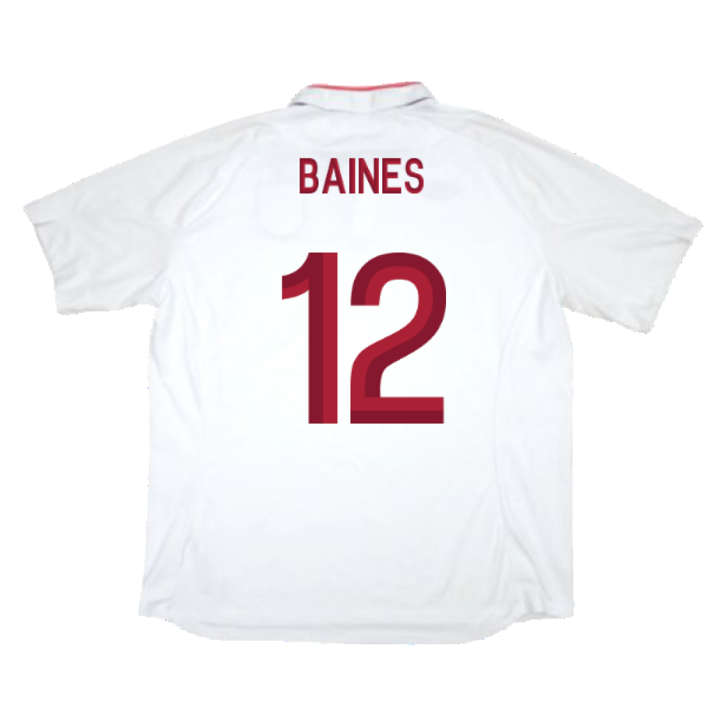 England 2012-13 Home Shirt (L) (Very Good) (Baines 12)_1