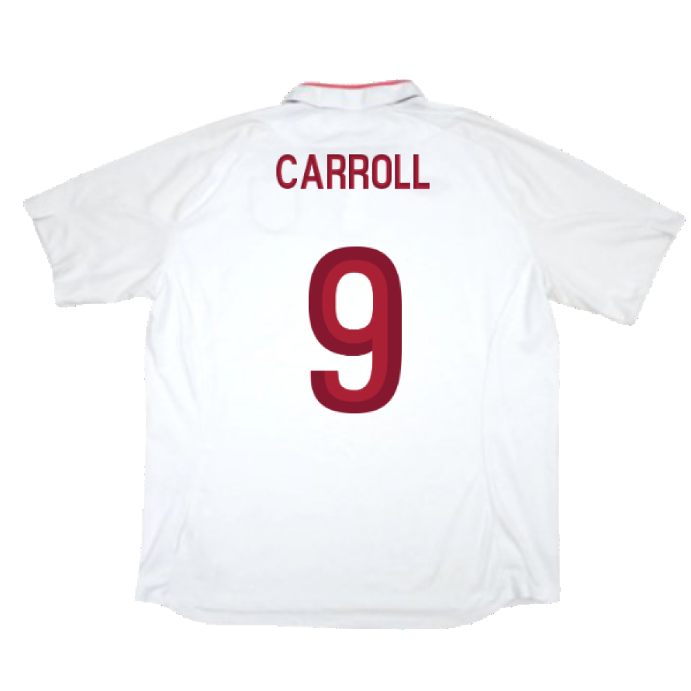 England 2012-13 Home Shirt (L) (Very Good) (Carroll 9)_1