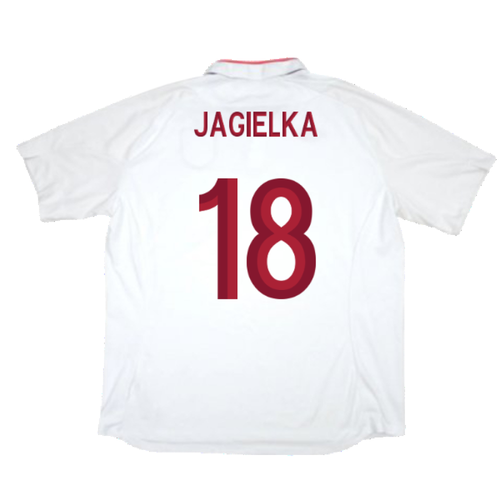 England 2012-13 Home Shirt (L) (Fair) (Jagielka 18)_1