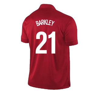 England 2013-14 Away Shirt (L) (Excellent) (BARKLEY 21)_1