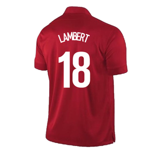 England 2013-14 Away Shirt (XL Boys) (Excellent) (LAMBERT 18)_1