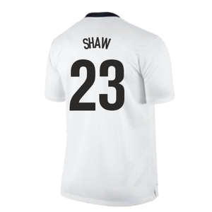 England 2013-14 Home Shirt (XS) (Good) (SHAW 23)_1