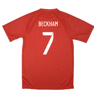 England 2014-16 Away Shirt (XL) (Very Good) (BECKHAM 7)_1