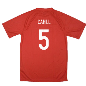 England 2014-16 Away Shirt (XL) (Very Good) (CAHILL 5)_1