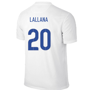 England 2014-16 Home Shirt (XL) (Good) (LALLANA 20)_1