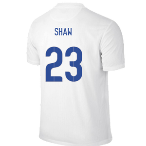 England 2014-16 Home Shirt (XL) (Good) (SHAW 23)_1