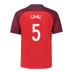 England 2016-17 Away Shirt (S) (Very Good) (Cahill 5)_1