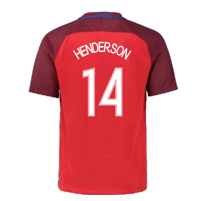 England 2016-17 Away Shirt (S) (Very Good) (Henderson 14)