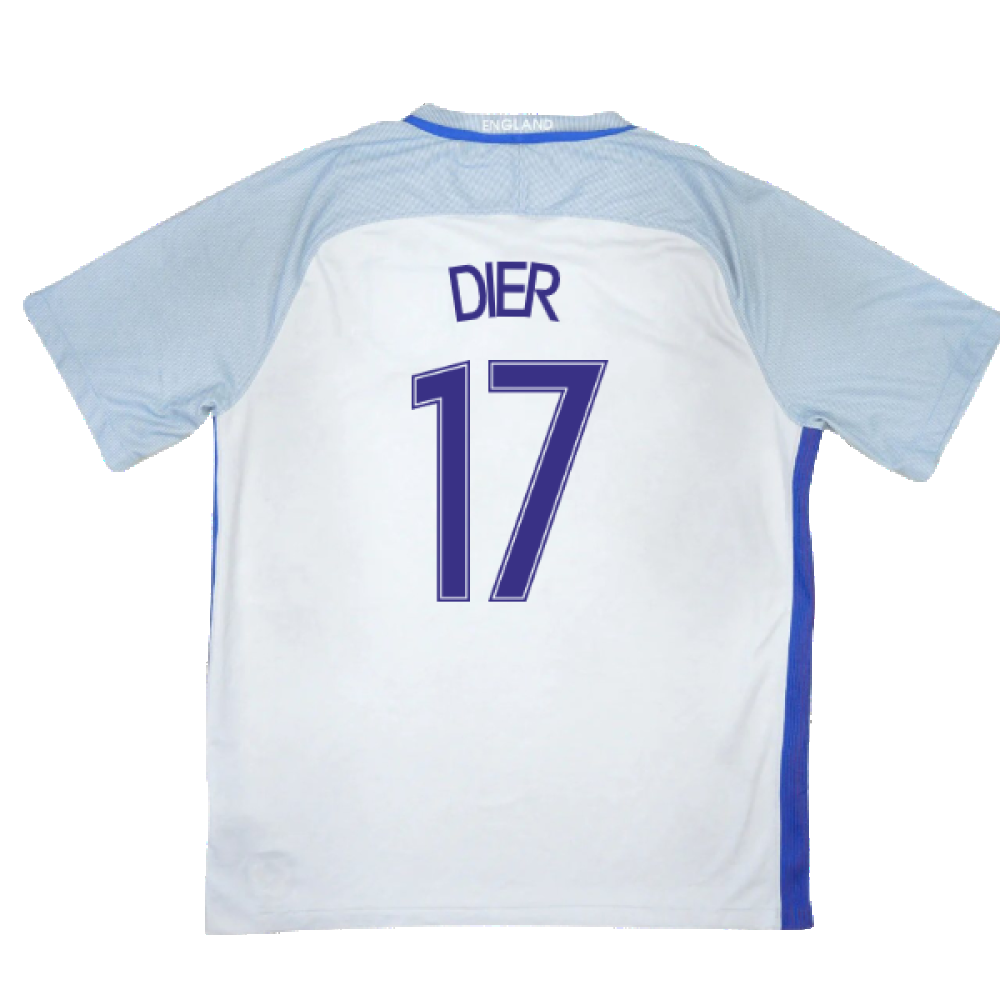 England 2016-17 Home Shirt (L) (Dier 17) (Very Good)_1