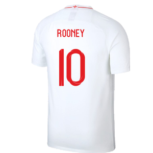 England 2018-19 Home Shirt (Infant M) (Excellent) (Rooney 10)_1