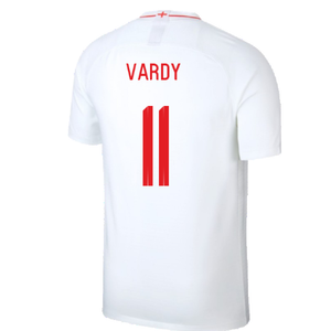 England 2018-19 Home Shirt (Infant M) (Excellent) (Vardy 11)_1