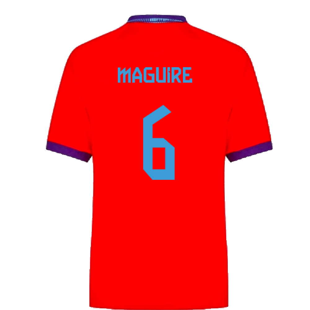 England 2022-2023 Away Shirt (XLB) (MAGUIRE 6) (Excellent)_1