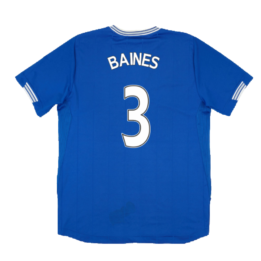 Everton 2009-10 Home Shirt (XL) (Good) (Baines 3)_1
