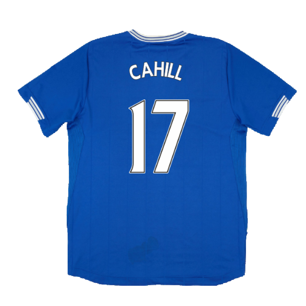 Everton 2009-10 Home Shirt (XL) (Good) (Cahill 17)_1