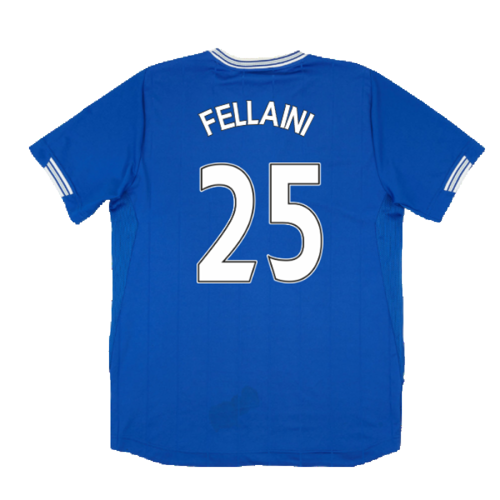Everton 2009-10 Home Shirt (XL) (Good) (Fellaini 25)_1