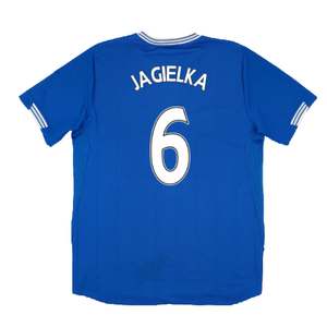 Everton 2009-10 Home Shirt (M) (Excellent) (Jagielka 6)_1