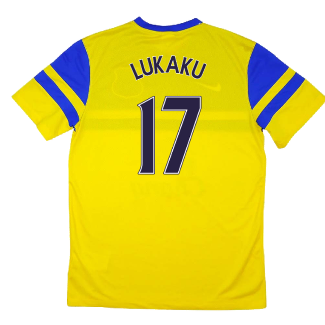 Everton 2013-14 Away Shirt (M) (Excellent) (Lukaku 17)_1