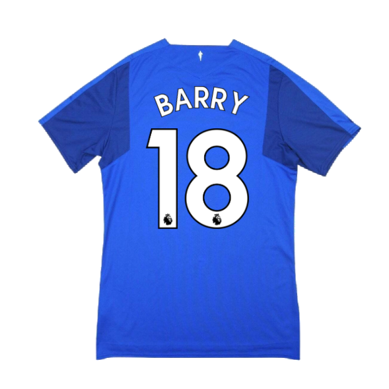 Everton 2017-18 Home Shirt (Good Condition) (L) (Barry 18)_2
