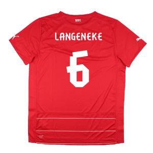 Fortuna Dusseldorf 2012-13 Home Shirt (Sponsorless) (XL) (Excellent) (Langeneke 6)_1