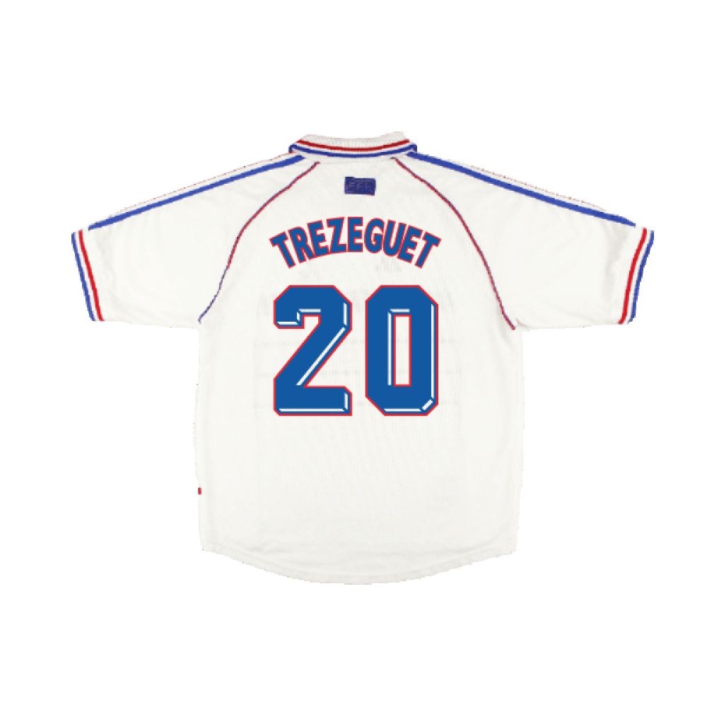 France 1998-2000 Away Shirt (M) (Very Good) (Trezeguet 20)_1