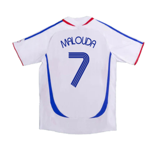 France 2006-07 Away Shirt (L) (Fair) (Malouda 7)_1