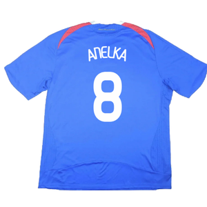 France 2007-08 Home Shirt (M) (Excellent) (Anelka 8)_1