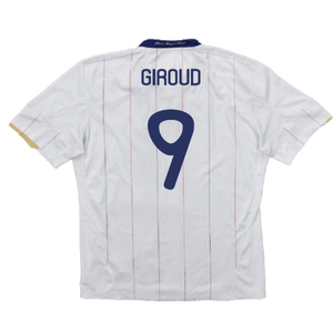 France 2010-11 Away Shirt (M) (Excellent) (GIROUD 9)_1