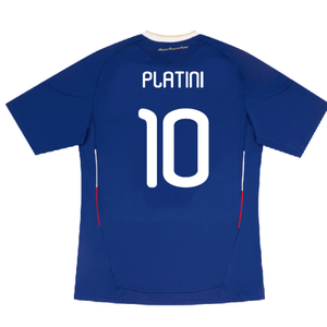 France 2010-11 Home Shirt (XL) (Very Good) (PLATINI 10)_1