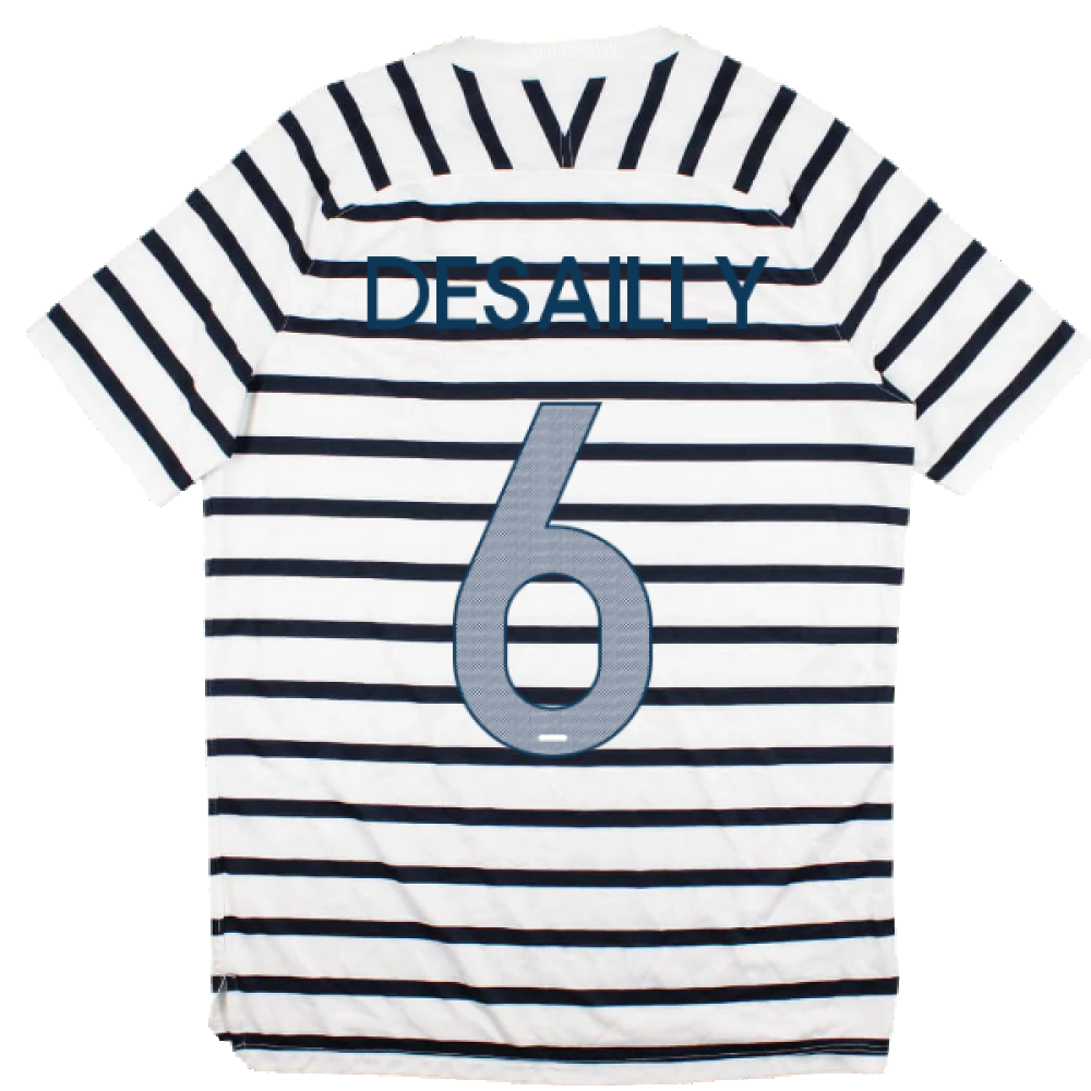 France 2011-12 Away Shirt (L) (Very Good) (DESAILLY 6)_1