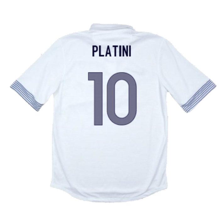 France 2012-13 Away Shirt (L) (Excellent) (PLATINI 10)